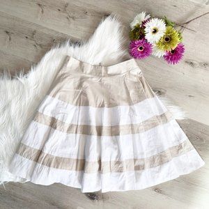Amanda + Chelsea Stripe Circle Skirt